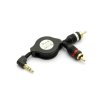 22907 kabel jack 3 5 2 rca m zatazitelny kabel l 1 0m