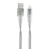 23573 riva power 6001 tr12 mfi apple lightning kabel 1 2m transparentni