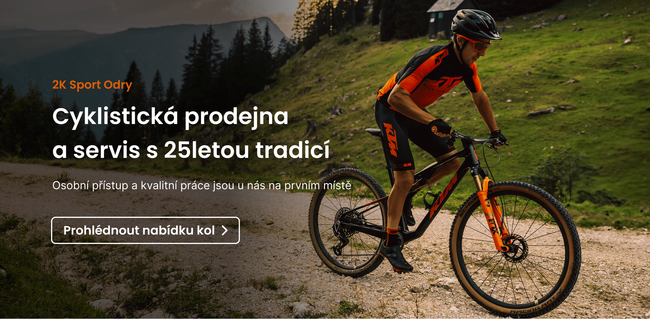 2K Sport Odry - cyklistická prodejna a servis