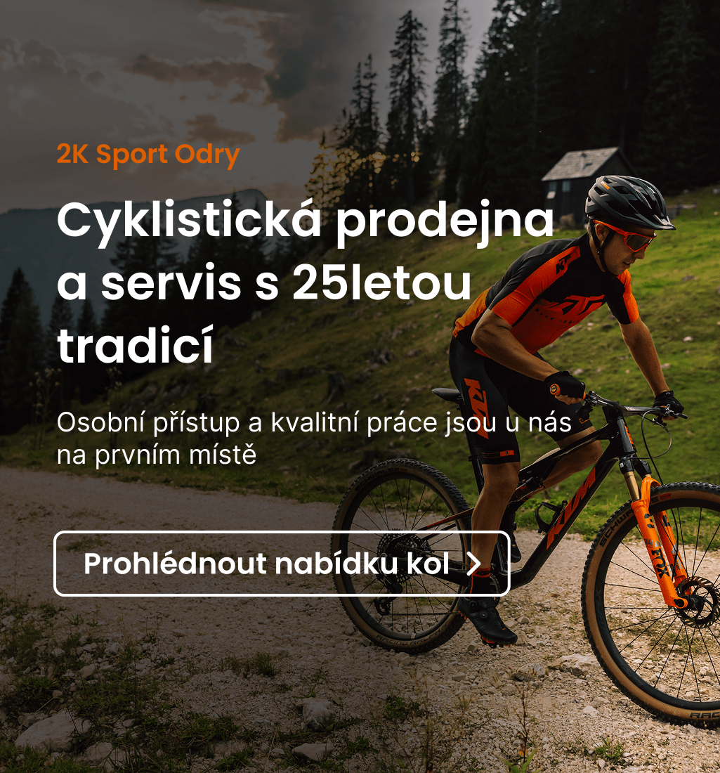 2K Sport Odry - cyklistická prodejna a servis