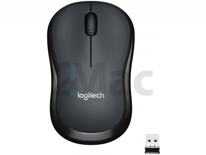 Logitech M220 Silent Myš - Černá