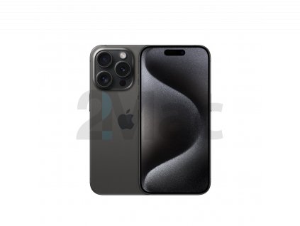 Apple iPhone 15 PRO 128GB - Černý titan (Rozbaleno)