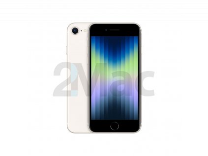 Apple iPhone SE 3 64GB (2022) - Hvězdně bílá (Velmi dobrý)