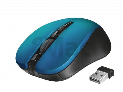 Mydo Silent Click Wireless Mouse - modrá