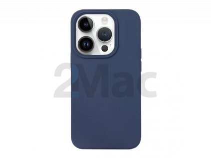 Silikonový ochranný kryt pro Apple iPhone 14 Pro MAX - Tmavě modrá