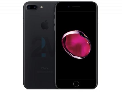 Apple iPhone 7 PLUS 128GB - Temně černá (Dobrý)