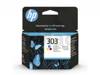 HP 303 originální inkoustová kazeta tříbarevná