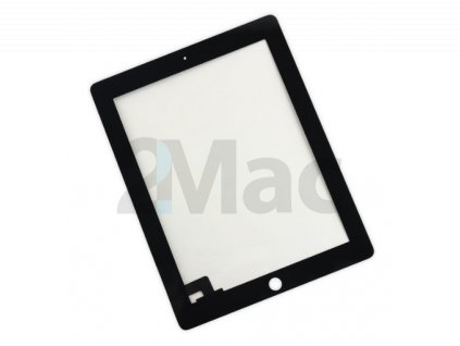 Přední dotykové sklo (touch screen) pro Apple iPad 2 Black - High Copy