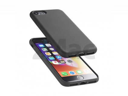 Ochranný silikonový kryt Cellularline Sensation pro Apple iPhone 7/8/SE (2020/2022), černý