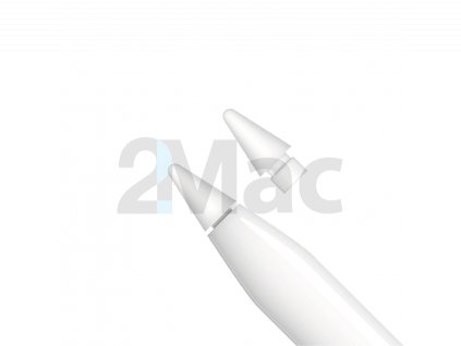 Náhradní hroty FIXED Pencil Tips pro Apple Pencil, 2ks, bílé