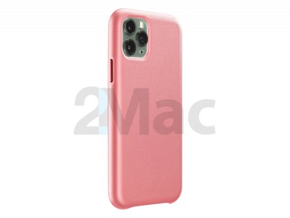 Ochranný kryt Cellularline Elite pro Apple iPhone 11 Pro, PU kůže, lososový