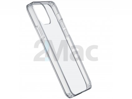 Zadní kryt s ochranným rámečkem Cellularline Clear Duo pro iPhone 12 mini, transparentní