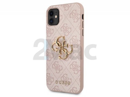 Guess Big 4G Metal Logo Hard Case iPhone 11, Pink
