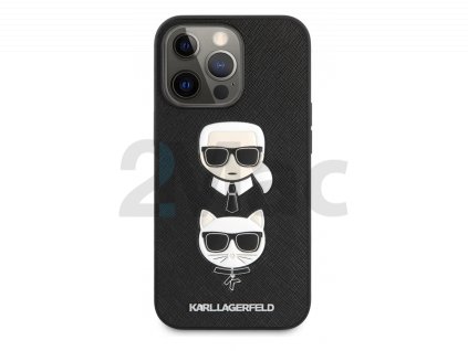 Karl Lagerfeld Saffiano Case iPhone 13 Pro Max,Bla
