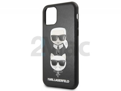 Karl Lagerfeld Karl&Choupette Case iPhone 11,Black