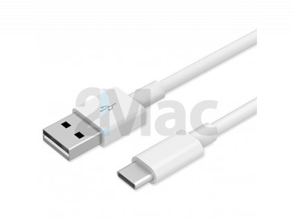 Synchronizační a nabíjecí kabel USB-C - Bílý, 1,5m