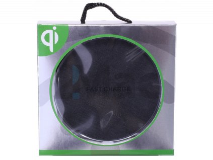 Bezdrátová nabíjecí podložka Wireless Qi - Černá