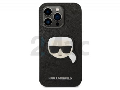 Karl Lagerfeld Saffiano Karl Head iPhone 14 Pro