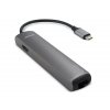 Epico USB Type-C HUB SLIM (4K HDMI & Ethernet) - space grey, black cable