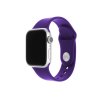 Set silikonových řemínků FIXED Silicone Strap pro Apple Watch 38/40/41mm, tmavě fialový