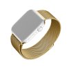 Síťovaný nerezový řemínek FIXED Mesh Strap pro Apple Watch 42/44/45/49mm, zlatý