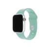 Set silikonových řemínků FIXED Silicone Strap pro Apple Watch 42/44/45/49mm, světlě zelený