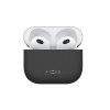 Ultratenké silikonové pouzdro FIXED Silky pro Apple Airpods 3, černé