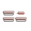 Boční kovová tlačítka pro Apple iPhone 6s - Pink