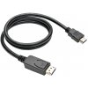 C-TECH kabel DisplayPort/HDMI - 1m