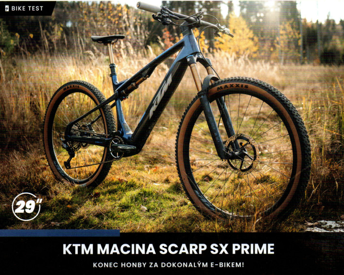 Recenze KTM Macina Scarp SX Prime v Electric Bike