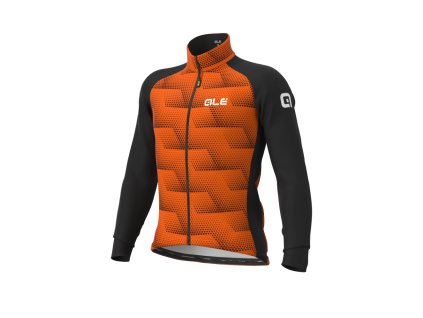 Zimní cyklistická bunda ALÉ pánská SOLID  SHARP (Velikost 5XL)