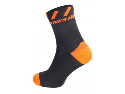 Ponožky KTM Factory Line Socks černá/oranžová (Velikost 44-47)