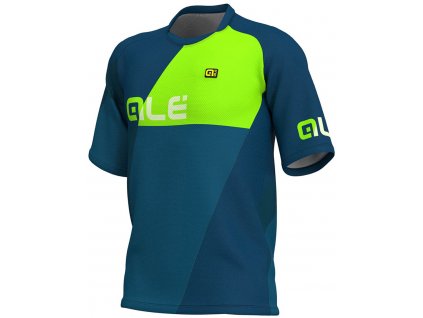 Letní cyklistický dres ALÉ Enduro Rampage zelený