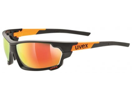 Brýle Uvex Sportstyle 702 Black Orange/Litemirror