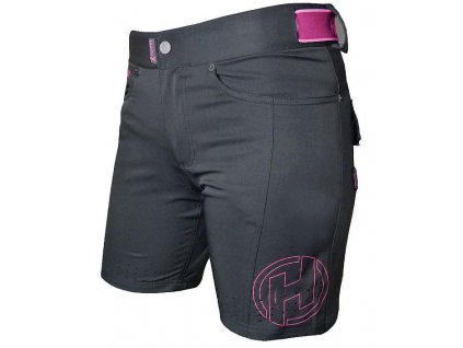 Kalhoty krátké volné HAVEN Amazon Black/Pink