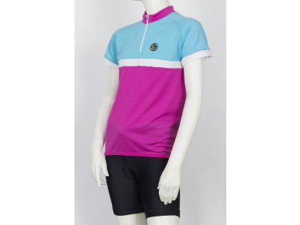Dres ETAPE Bambino dětský růžový/modrý/bílý