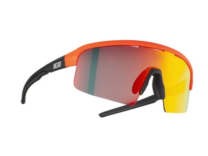 Brýle ARROW 2.0 SMALL, rámeček RED/BLACK MATT, skla MIRROR RED CAT 3