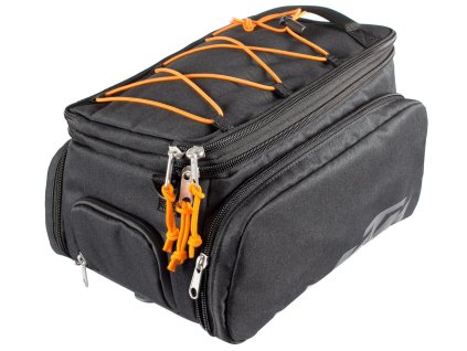 brasna ktm sport trunk bag e bike snap it 2 0 32l s postranimi kapsami cerna oranzova