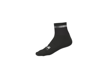 Cyklistické ponožky ALÉ  LOGO Q-SKIN SOCKS