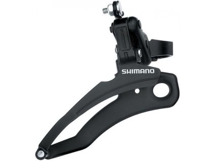 2541 presmykac shimano tourney fd tz31 3x7 6 s objimkou 28 6mm horni tah cerny