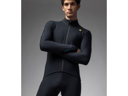 Zateplený cyklistický dres ALÉ pánský KLIMATIK K-IDRO (Velikost XXS)