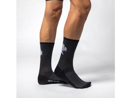 Cyklistické ponožky ALÉ SAUVAGE ACCESSORI (Velikost 36-39)