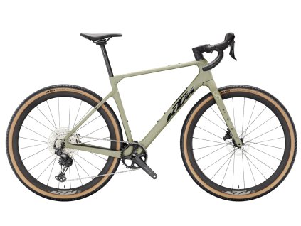 gravel ktm gravelator elite cargo green matt