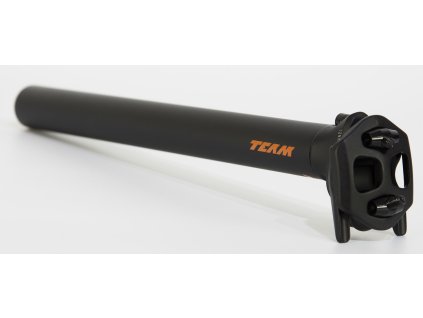 Sedlovka KTM Team 30,9mm, dva svislé šrouby, černá/oranžová (Velikost 400mm)