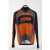Dres KTM Factory Team zimní černý/šedý/oranžový (Velikost M)
