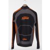 Dres KTM Factory Team zimní černý/šedý/oranžový (Velikost M)