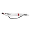 8016 1 sedlo aspide open fit racing narrow white black red