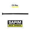 Drát Sapim CX-Ray 14G Bladed Black Straightpull (Délka drátu 304mm)