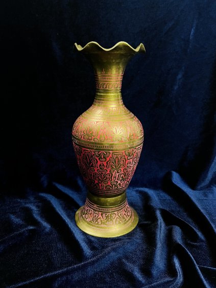 Oriental Brass Vase