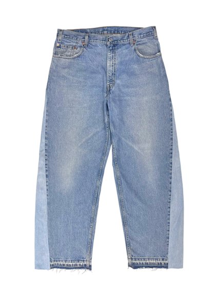 Upcycled O Shape Levis 501 Baggy Jeans
